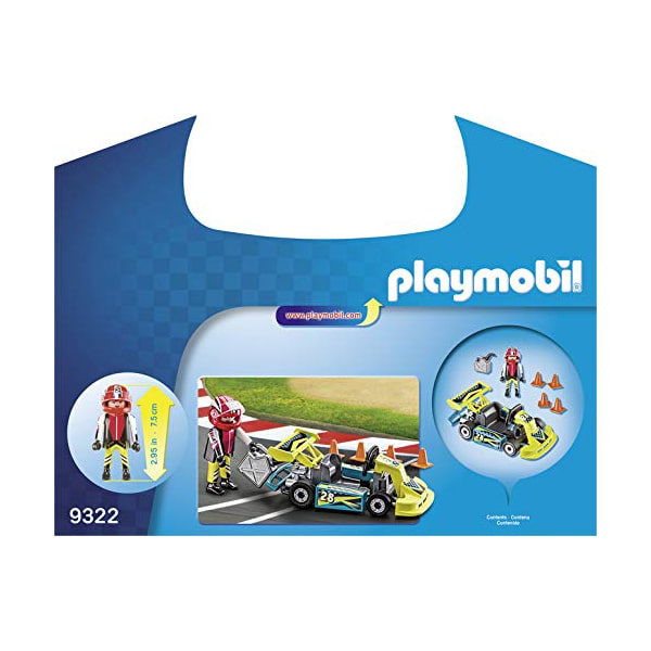 9322 - Valisette pilote de karting Playmobil Action