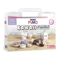 Mallette Fimo Kawaii Family