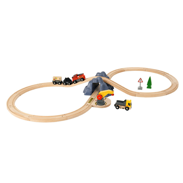 Brio 33983-Circuit chargement en 8 avec locomotive électrique