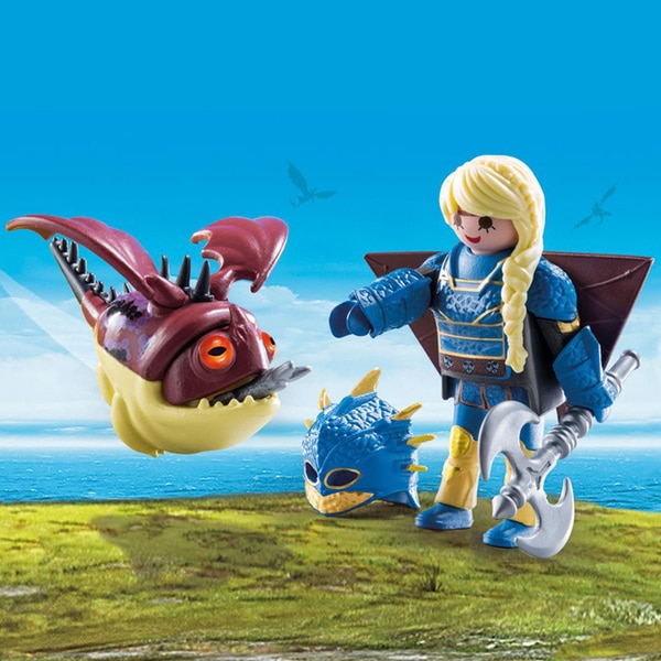 70041 - Playmobil Dragons 3 - Astrid avec Globegobeur