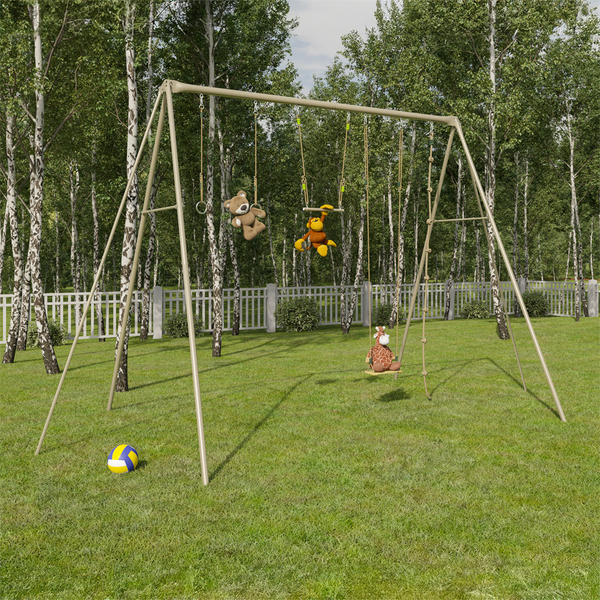 Portique bois métal Baxter ado/adulte 3m50