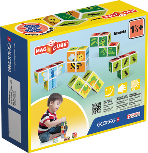Magicube Insectes 4 cubes - Geomag