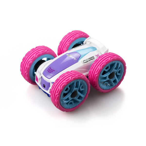 Petite voiture télécommandée - EXOST- 360 Mini Flip Rose - 10 cm