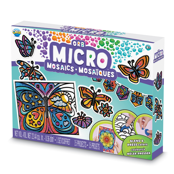 Coffret ORB micro mosaïques papillon