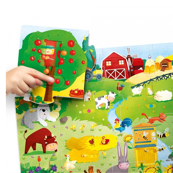 Puzzle les produits de la ferme