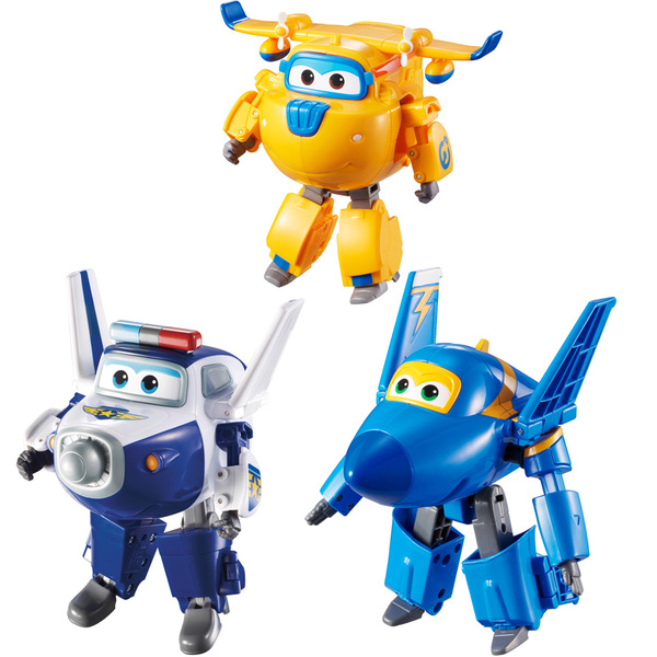 Super Wings-Figurine transformable 12 cm