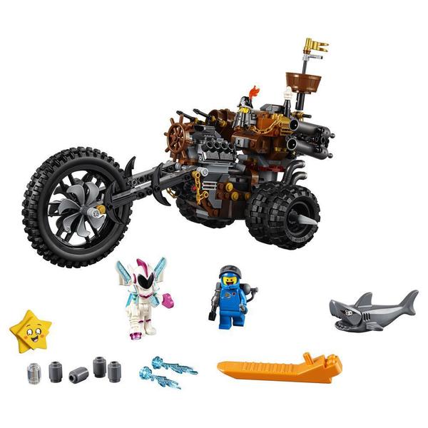 70834 - LEGO® MOVIE 2 Le tricycle motorisé en métal de Barbe d Acier