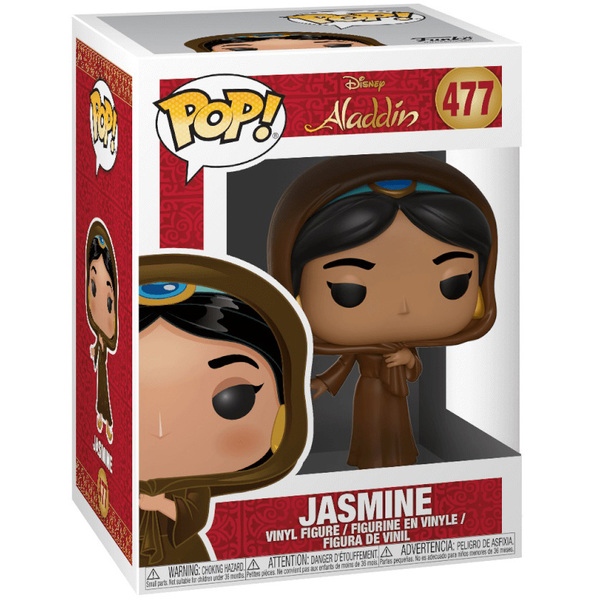 Figurine Jasmine 477 Aladdin Funko Pop