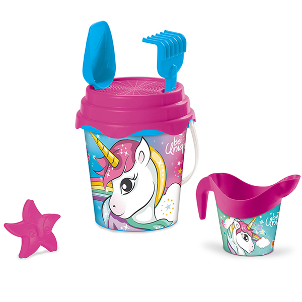 Set seau Mondo Licorne - 6 Pièces