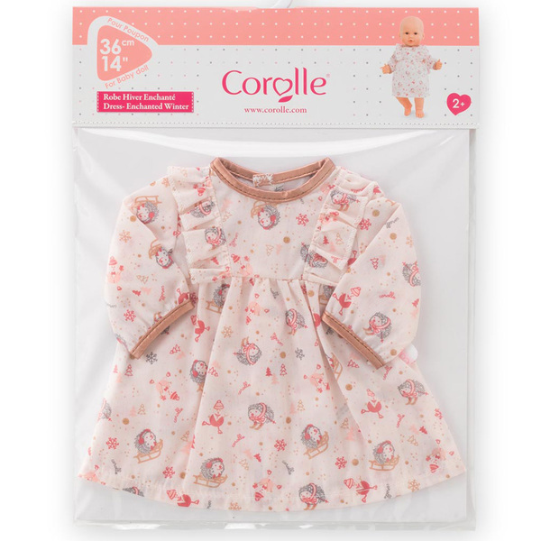Robe hiver enchanté pour poupon Corolle de 36 cm