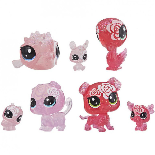 Littlest Petshop-Collection jardin enchanté 7 pièces