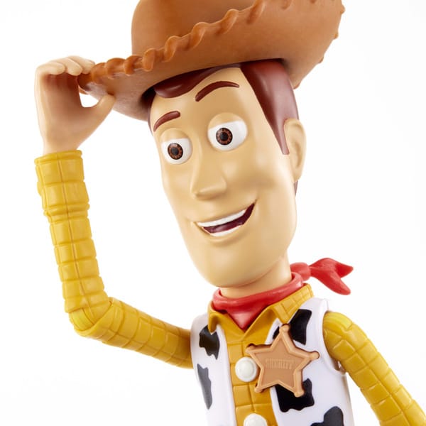 Figurine parlante Woody - Toy Story Mattel : King Jouet, Figurines Mattel -  Jeux d'imitation & Mondes imaginaires