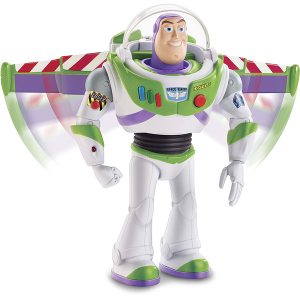 Figurine Buzz l Eclair Toy Story 4 sonore et lumineuse 17 cm