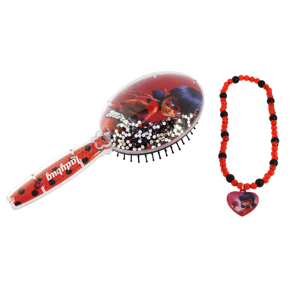 Brosse et collier Ladybug