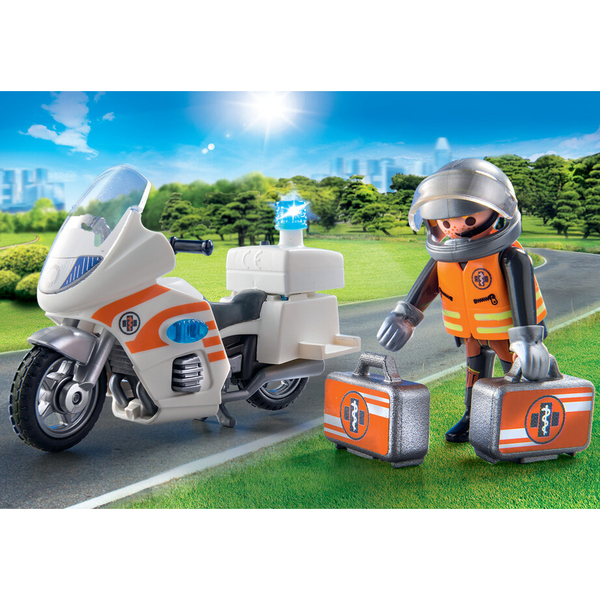 70051 - Playmobil City Life - Urgentiste et moto