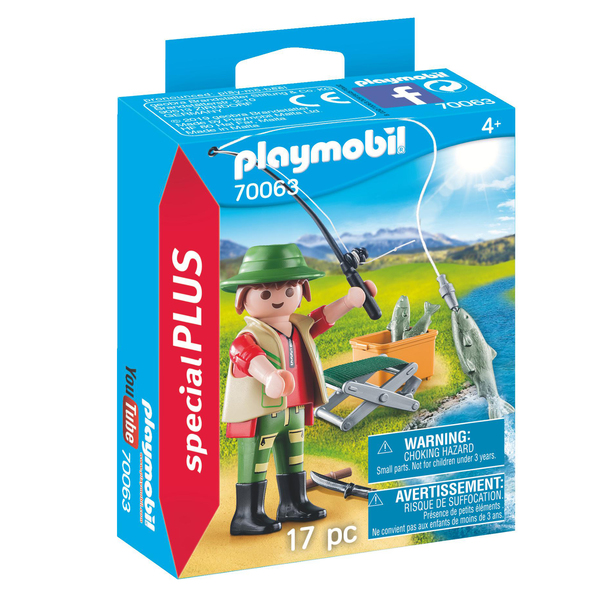 70063 - Playmobil Special Plus - Pêcheur à la ligne