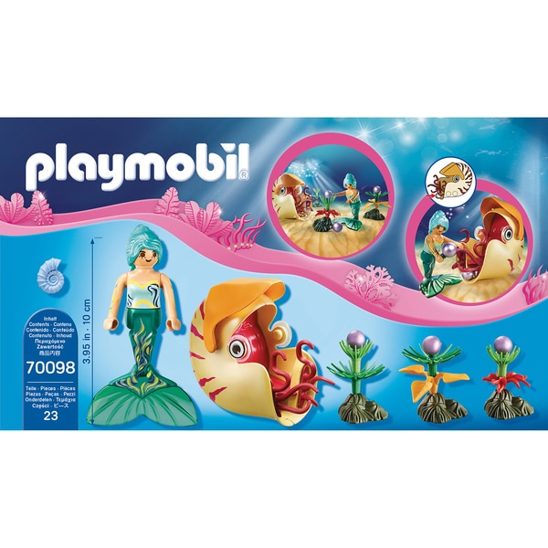 70098 - Playmobil Magic - Sirène avec escargot des mers