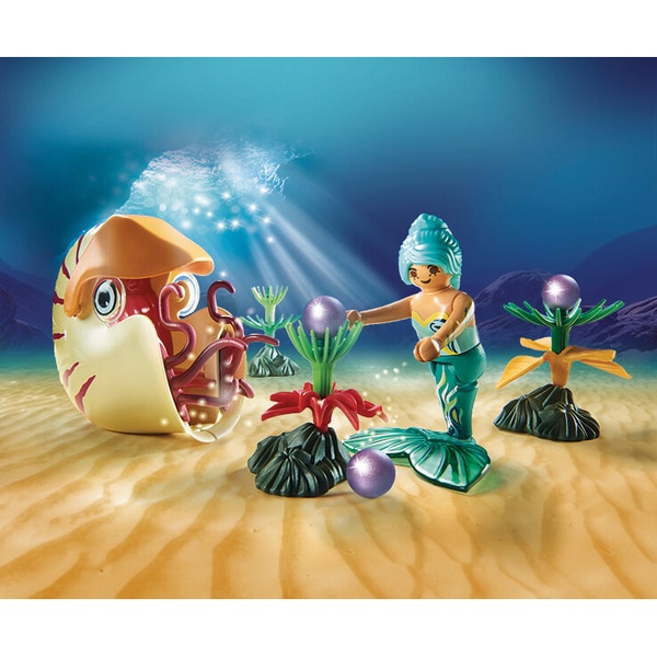 70098 - Playmobil Magic - Sirène avec escargot des mers