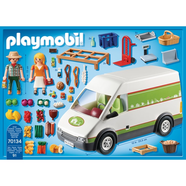 70134 - Playmobil Country - Camion de marché Playmobil : King