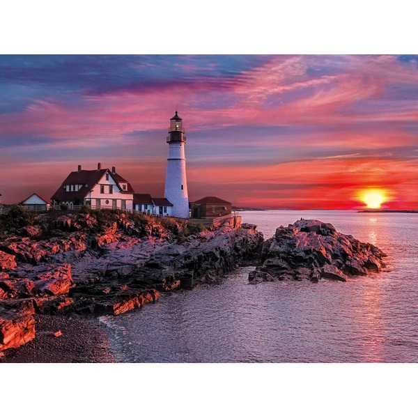 Puzzle 500 pièces - Portland Head Light