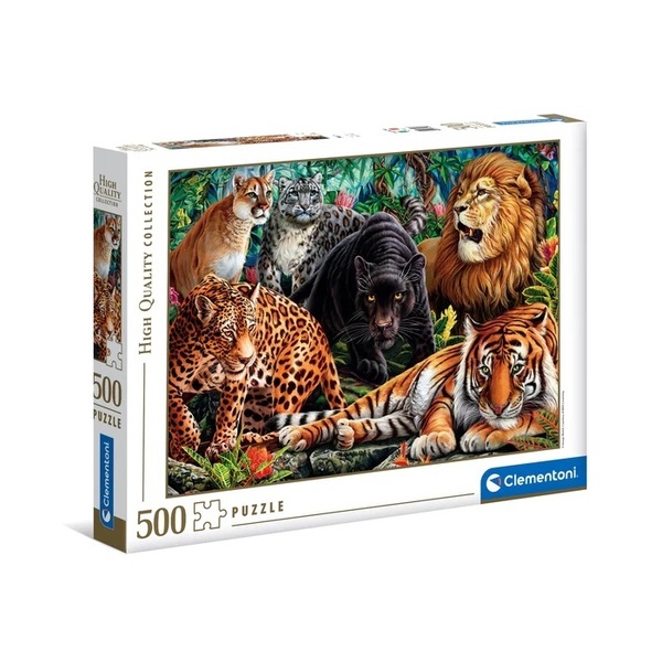 Puzzle 500 pièces - Félins