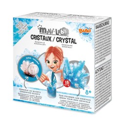 Mini Lab cristaux bleu