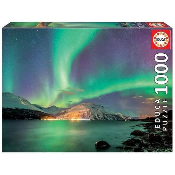 Puzzle 1000 pièces – Aurore Boréale