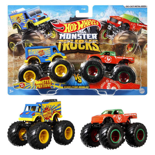 Monster Trucks double démolition