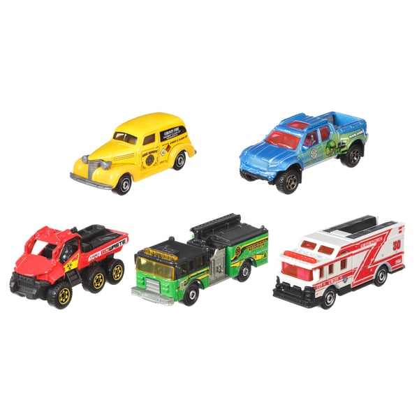 Coffret 5 véhicules Matchbox