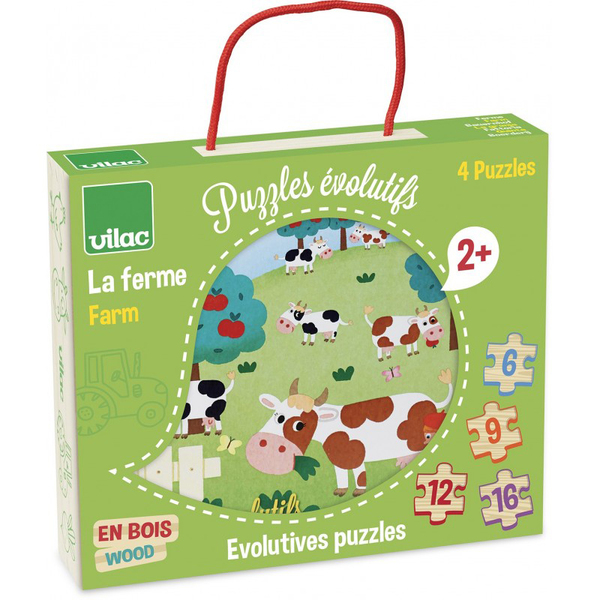 Puzzles évolutifs la ferme