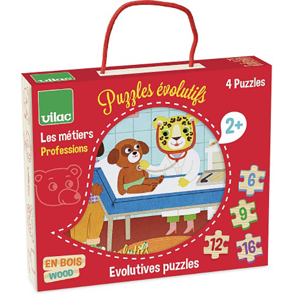 Puzzles évolutifs les métiers