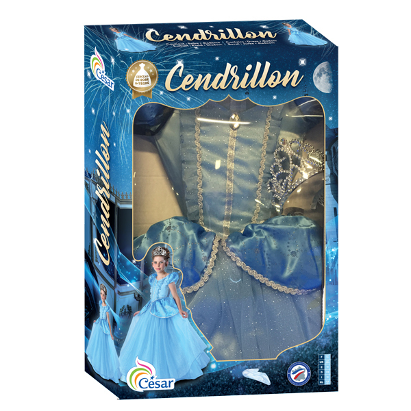 Déguisement Cendrillon 5/7 ans