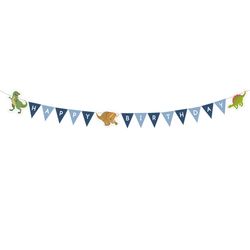 Guirlande joyeux anniversaire Dinosaures
