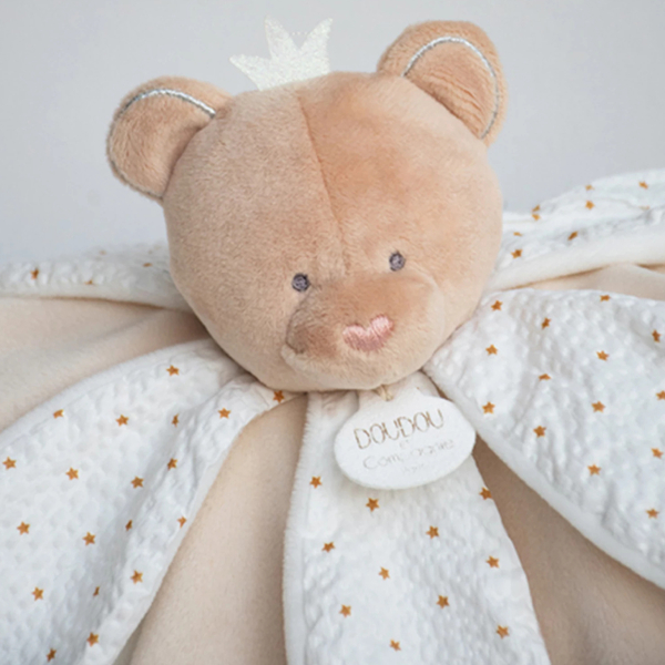 Attrape rêve ours doudou pétales