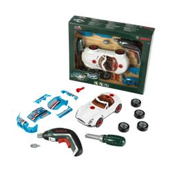 Voiture à assembler avec visseuse électronique Bosch