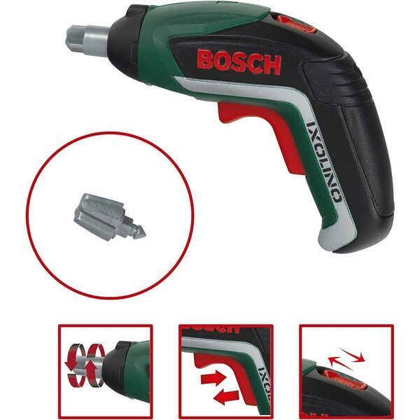 Voiture à assembler avec visseuse électronique Bosch