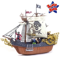 Bateau de pirates - 15 accessoires