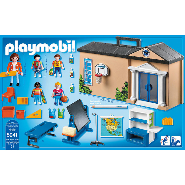 5941 - Playmobil City Life - Salle de classe transportable