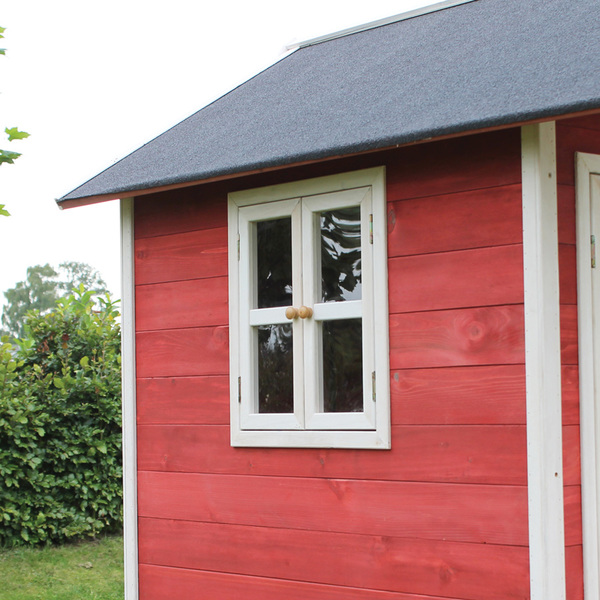 Maison en bois Loft 100 rouge