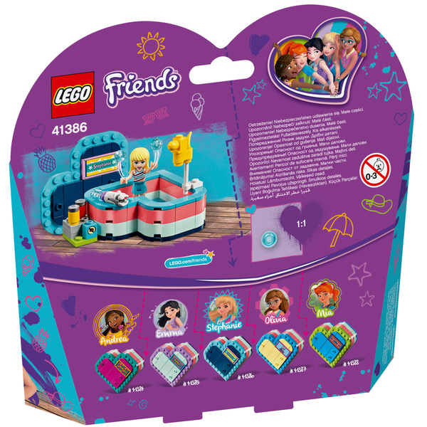 41386 - LEGO® Friends La boîte cœur d été de Stéphanie