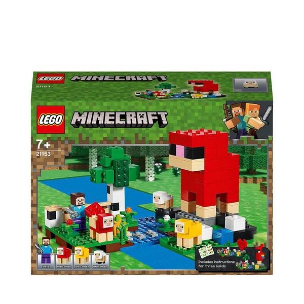 21153 LEGO® Minecraft La ferme à laine LEGO King Jouet, Lego, briques et blocs LEGO Jeux