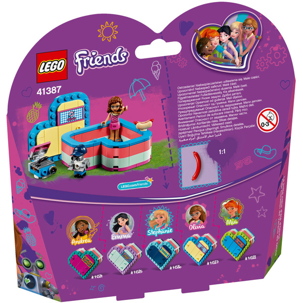 41387 - LEGO® Friends La boîte cœur d été d Olivia