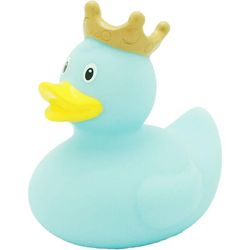 Canard du bain couronne bleu clair