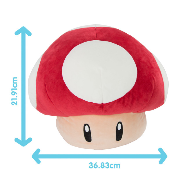 Peluche Mocchi-Mocchi Méga Champignon Mario