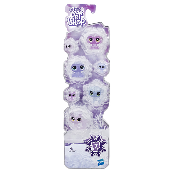 Coffret 7 figurines Collection givrée - Littlest Pet Shop