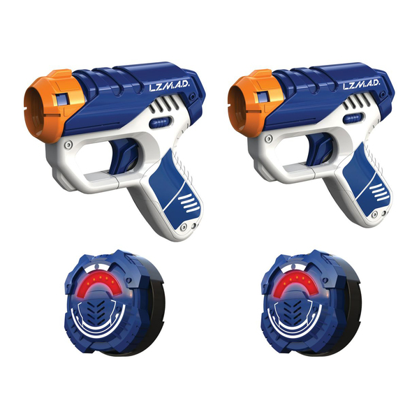 Pistolet Laser - LAZER M.A.D -  Dual Black Ops