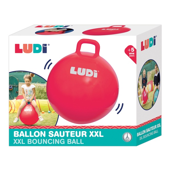 Ballon sauteur XXL rouge