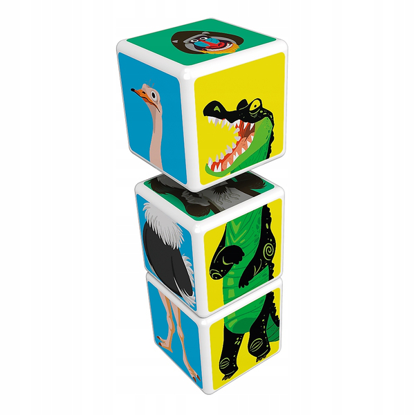 Magicube Animaux de la savane