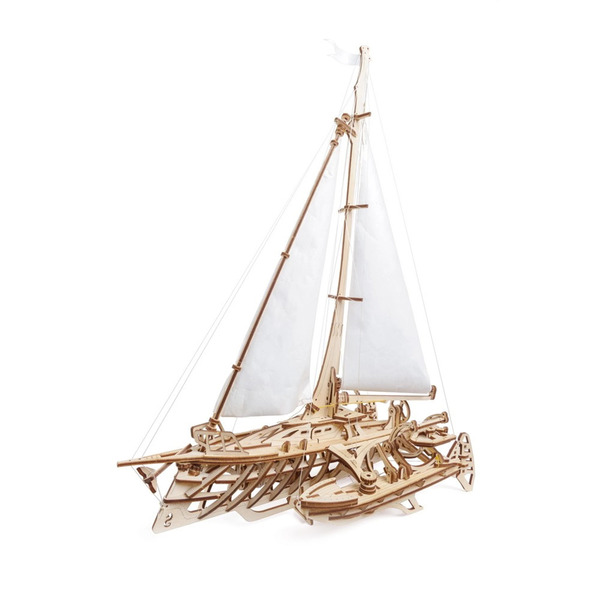 Bateau Trimaran Merihobus - Maquette en bois