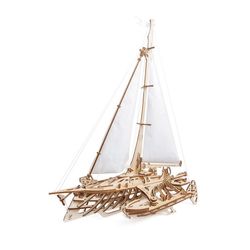 Bateau Trimaran Merihobus - Maquette en bois